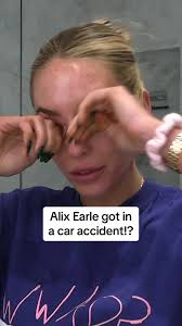 Alix Earle in Car