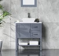 Amazon.com: Homecart 30" Gray Bathroom Vanity Sink Combo ...