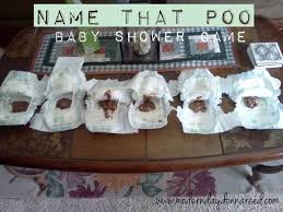 Babyshower Game Name That Poo Individually Melt 6 Different Kind Of Chocolate Candy Bars And Spoon Them Baby Shower Funny Baby Shower Fun Baby Shower Gifts