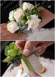 20 Simple Diy Corsage Ideas How To Make A Corsage In 2022 Diy Corsage Diy Wrist Corsage Silk Flowers Diy