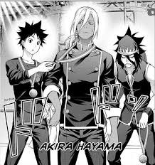 Kurokiba Hayama Et Yukihira Medailles Shokugeki No Soma Dessin Anime