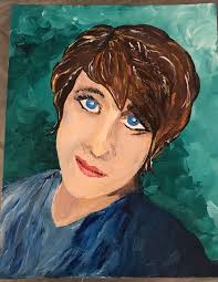 From a photo of my daughter. First attempt at a portrait in decades!