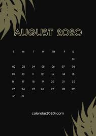 August 2020 Calendar Aesthetic Black And White 2020 Calendar Iphone Wallpapers Calendar 2020 Calendar Wallpaper Calendar Hello August Images