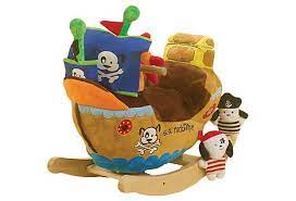 What A Great Idea Rocking Toy Pirate Ship Baby Toddler Toys