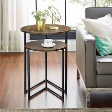 Forest Gate Tori Nesting End Tables In 2020 Nesting End Tables Nesting Tables Living Room Table Decor Living Room