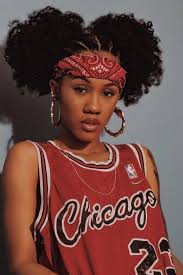 Black Woman African American 90s Hairstyles 90s Hairstyles For Black Women In 2020 90s Hip Hop Fashion Black Girl Natural Hair 90s Hairstyles