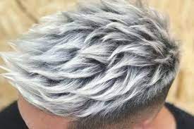 Simple Short Mens Hairstyles That Look Awesome Simpleshortmenshairstyles Manner Haarfarbe Haare Silber Farben Haarfarben