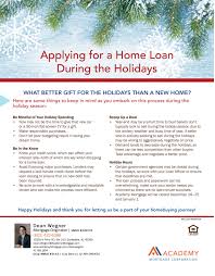 Your credit card will affect your loan application. Apply For A Home Loan During The Holidays Credit Card Debt Settlement Home Loans Holiday Spending