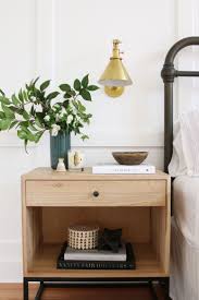 It can also be a simple way to add some serious design flair to your bedside table. How To Style A Bed Webisode Studio Mcgee Bedroom Interior Bedside Table Design Home Decor Bedroom