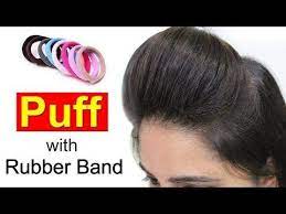 Front Puff For Thin Hair Quick Easy Hairstyles With Puff Youtube Hair Puff Easy Hairstyles Easy Hairstyles Quick