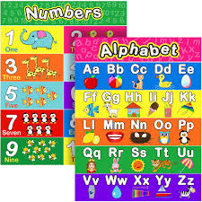 It can be easily observed that the alphabetical letters a, i, q, j, y, all have the numerical value of 1, the letters b, k, r, the numerical . Buy Extra Large Preschool Educational Learning Posters For Kids Toddlers Nursery Homeschool Pre K Kindergarten Classroom Decoration 17 X 22 Inch 2 Pieces Alphabet Number 1 10 Online In Hungary B08dj1vfdh