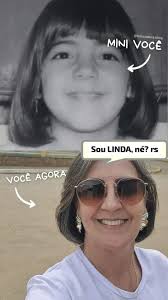 Nem precisei de edição… a beleza é natural desde o berço 😜, A versão mini  já era um arraso! 😂, Sou linda né? Haha 💕, Comenta aí se você também tem  uma foto de infância que ama! 🥰👇, #SouLindaNé ...