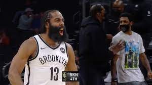 James harden makes kd&kyrie go nuts after proves he is point god in crazy comeback! James Harden Shocks Teammates With Clutch Three Nets Vs Suns Youtube
