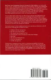 Flexible real estate management module is more advanced and refined module by sap. Real Estate Asset Management Executive Strategies For Profit Making Margaret A Stagmeier Robert K Brown 9780471303756 Amazon Com Books