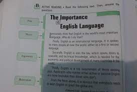 Jawaban teks the importance of english language. Tolong Ya1 Why Is It So Important To Learn English 2 How Did The Writer Elaborate His Brainly Co Id