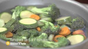 Cocinar al vapor elimina la utilización de aceites y productos grasos. Verduras Al Vapor Youtube