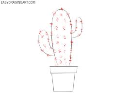 Since this tutorial is easier to duplicate using a vector software, you can modify the color later. How To Draw A Cactus Easy Drawing Art