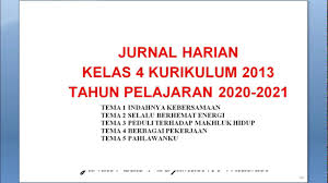 We did not find results for: Jurnal Harian Kelas 4 Semester 1 Tahun Pelajaran 2020 2021 Youtube