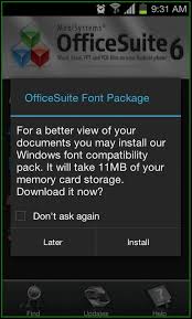 Best Office Suite App For Android With Multiple File Extensions Support Card Storage Office Suite App