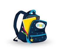 school- en peuter- rugzak voor kinderen, donker blauw met ...