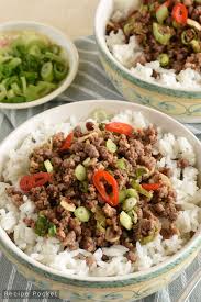 Easy Korean Ground Beef Rice Bowl On The Table In 20 Min Recipe Ground Beef Rice Beef Dinner Dinner With Ground Beef