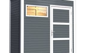 Gartenhaus Cubo 1 Mit Fussboden 234 X 115 Cm Anthrazit Bei Hornbach Kaufen Gartenhaus Schrankdekoration Haus