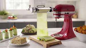 With the kitchenaid stand mixer attachments you can do more with your mixer than ever before. Kitchenaid Vegetable Sheet Cutter Overview Youtube