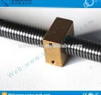 ‫24mm الرصاص المسمار مع موضوع شبه منحرف ل TR24X3‬‎