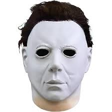 4TH Emotion Michael Myers Mask for Adult Kids, White Halloween Cosplay  Costume, Scary Mask Original Michael Myers Face, Full Head Michael Myers  Masks with Hair (1978) : Amazon.co.uk: Toys & Games