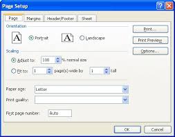 changing paper size for a complete workbook microsoft excel