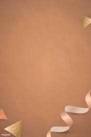 Download Premium Vector Of Pink Gold Ribbon Pattern On Brown Background Design Mockup Free Pink And Gold Gold Ribbons