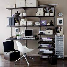 Portafab modular office configurations include 4 wall, 3 wall and 2 wall units plus two story modular offices and mezzanine modular offices. Modern Office Shelf Novocom Top
