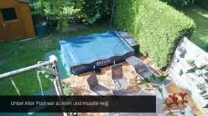 Bestway Framepool 404 X 201 X 100 Youtube