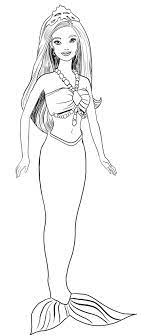 Barbie sirena da colorare pagine racconto mermaid barbie alla. Disegno Di Barbie Sirena Da Colorare