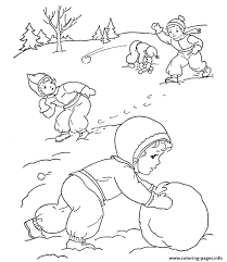 You can learn more about the game at the 4 fantastic coloring sheets to download. Snowball Kids S Winter2e62 Coloring Pages Printable