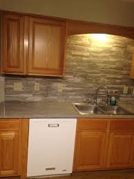 Oak Cabinets Gray Countertops Backsplash Lowes Quartz Kitchen Flooring Grey Countertops Oak Cabinets