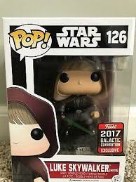 Funko Pop Star Wars Luke Skywalker Hood 126 2017 Galactic Exclusive Starwarshighend Starwarsf Funko Pop Star Wars Star Wars Luke Skywalker Star Wars Luke