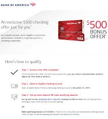 Bank of america student debit card. Bank Of America 500 Checking Bonus The Money Ninja