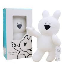 Korean Star Online Rabbit Plush Toy 6 Styles Extremely Rabbit Plush Doll Girl Kidz Birthday Gifts Presents Free Shipp Rabbit Plush Toy Rabbit Plush Plush Dolls