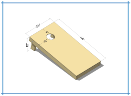 Length may seem long, but you will cut them to the actual length later in the process. Cornhole Board Plans Build Blueprint