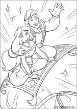 Dibujos Para Colorear Aladdin