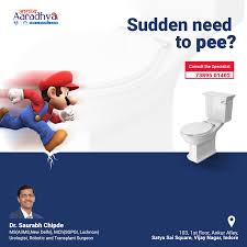 If You Have A Sudden Need To Pee One Of The Best Urologist Surgeon In Indore Dr Saurabh Chipde To Know More Book Your Ap In 2020 Urologists Men S Health Need