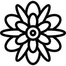 Flower Free Vector Icons Designed By Freepik Flower Drawing Art Drawings Simple Mandala Drawing