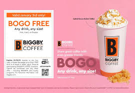 We did not find results for: Biggby Coffee Share Great Coffee This Sunday With Bogo On Any Drink Any Size Up To 24 Oz At Your Local Biggby Coffee To Redeem Simply Show This Post To Your