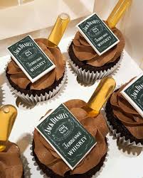 30th Birthday Cake For Him Jack Daniels Jack Daniel S Cup Cakes Birthday Cakes For Men 30th Birthday Cupcakes Jack Daniels Cupcakes