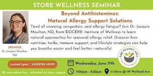 Beyond Antihistamines: Natural Allergy Support Solutions