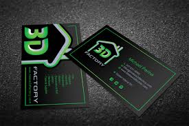 Card printing machine business business card printer new digital. Modern Playful Printing Business Card Design For 3dfactory Llc By Dirty Emm Design 3508031