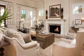 Living room inspiration with beige sofa and exclusive furniture. Atlanta Silver Nailhead Trim Living Room Traditional With White Cotton Blend Armchairs Beige Armchair