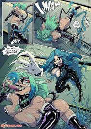 ✅️ Porn comic Symbiote Catgirl. Seeping Ooze Sex comic took over the 