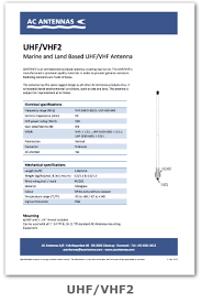 The differences uhf vs vhf a critical difference between these two frequencies is that uhf (ultra high frequency) may not travel as far as vhf (very high frequency), but it provides more bandwidth occupation. New Combined Uhf And Vhf Antenna Ac Antennas